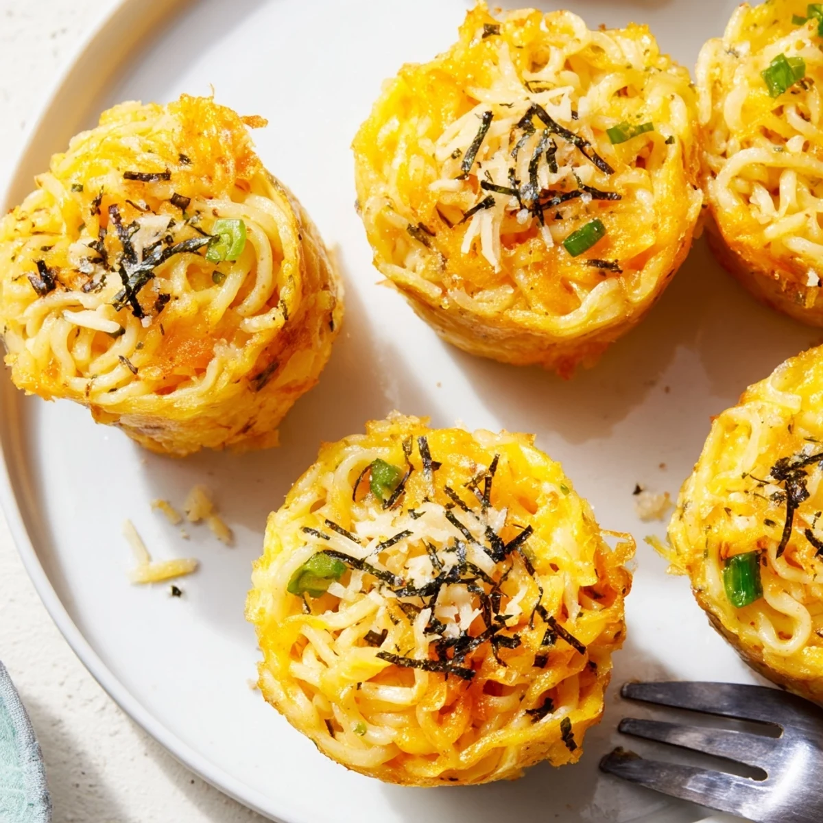 Japanese Ramen Egg Muffins