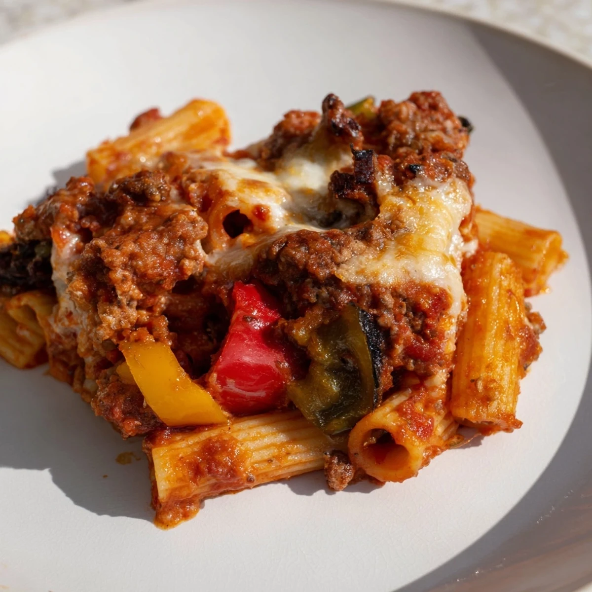 Baked Rigatoni with Sausage