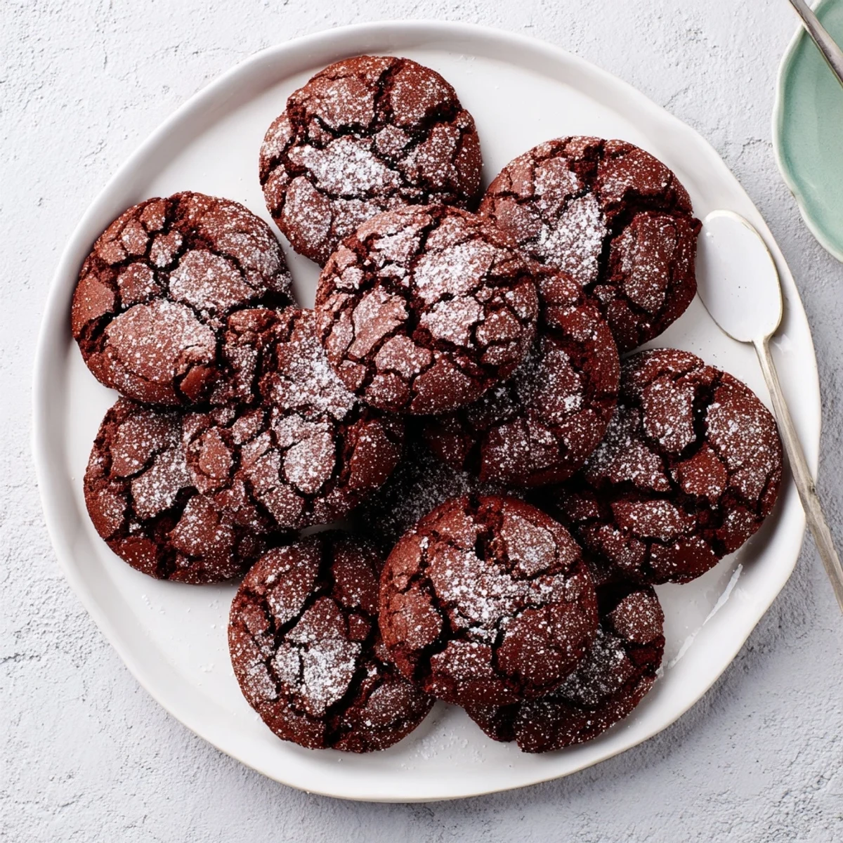 Red Velvet Chocolate Crinkle