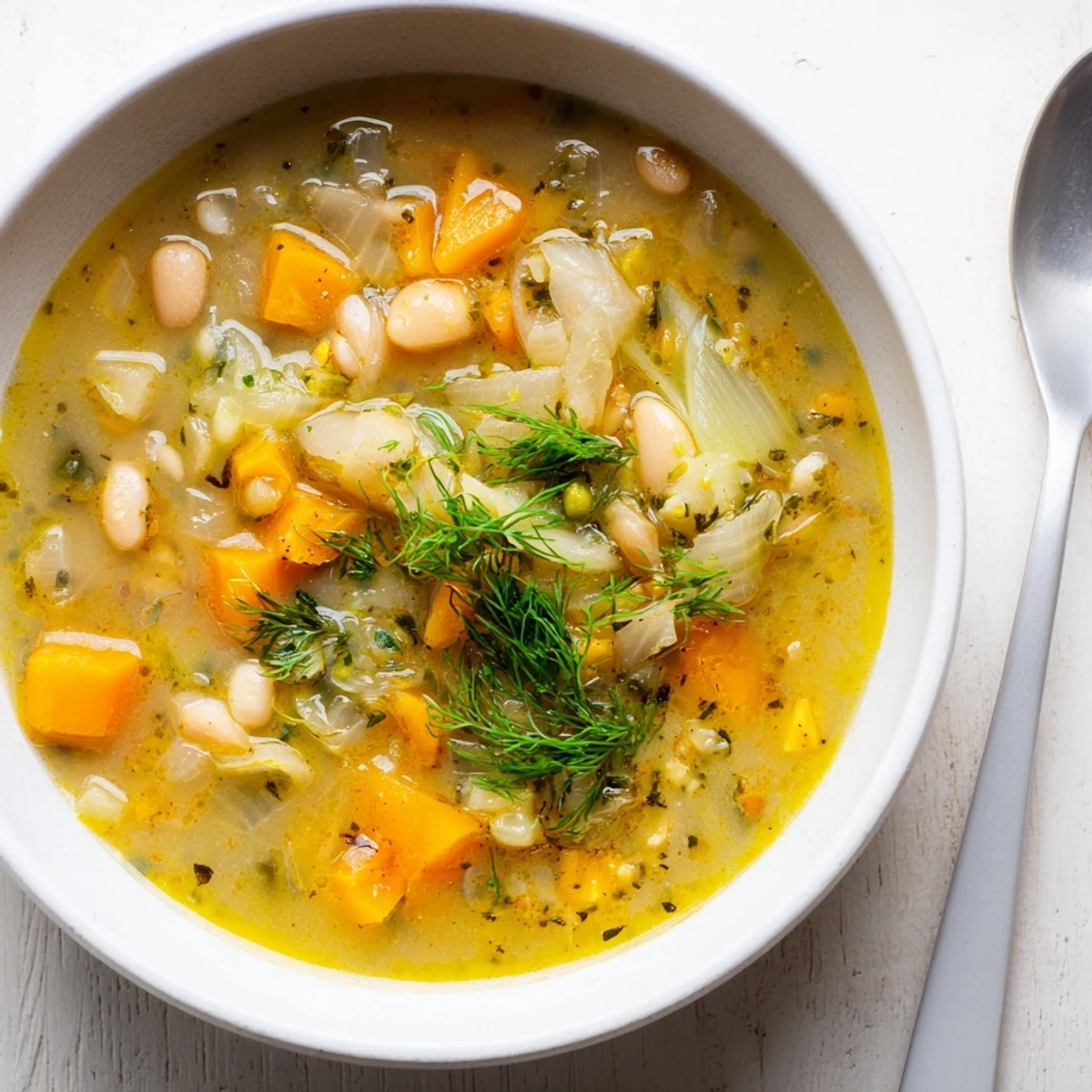 Simple White Bean Fennel