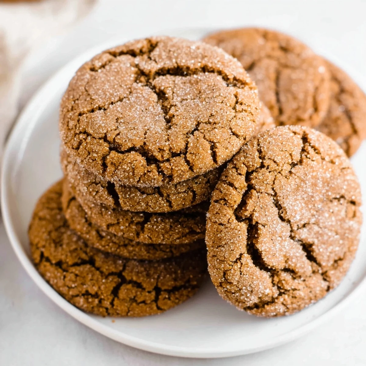 Warm Express Gingerbread Latte Cookies fresh from the oven, with a delightful spiced aroma.