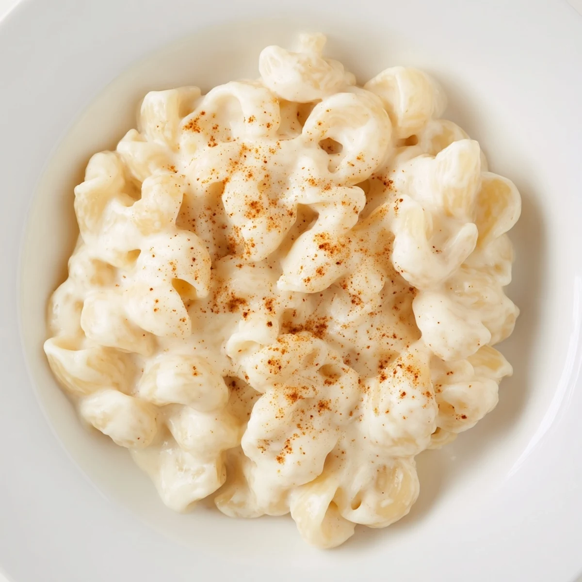 Steaming, cheesy Easy Tinis Mac & Cheese, bubbling and golden, ready for a comforting bite.