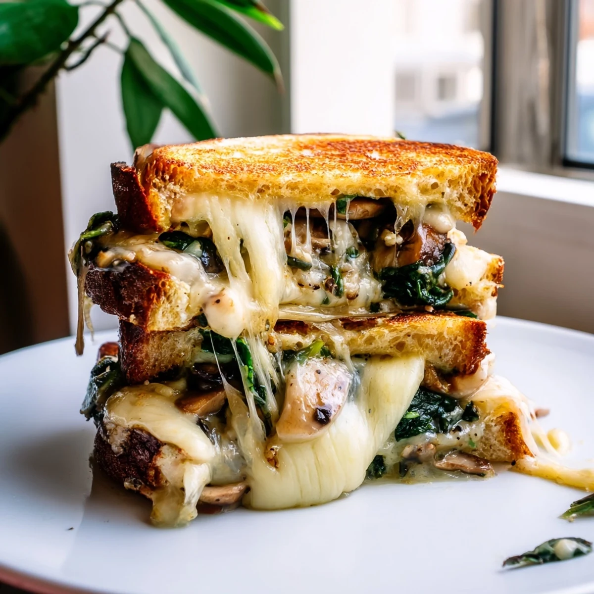 Roast Garlic Mushroom Thyme