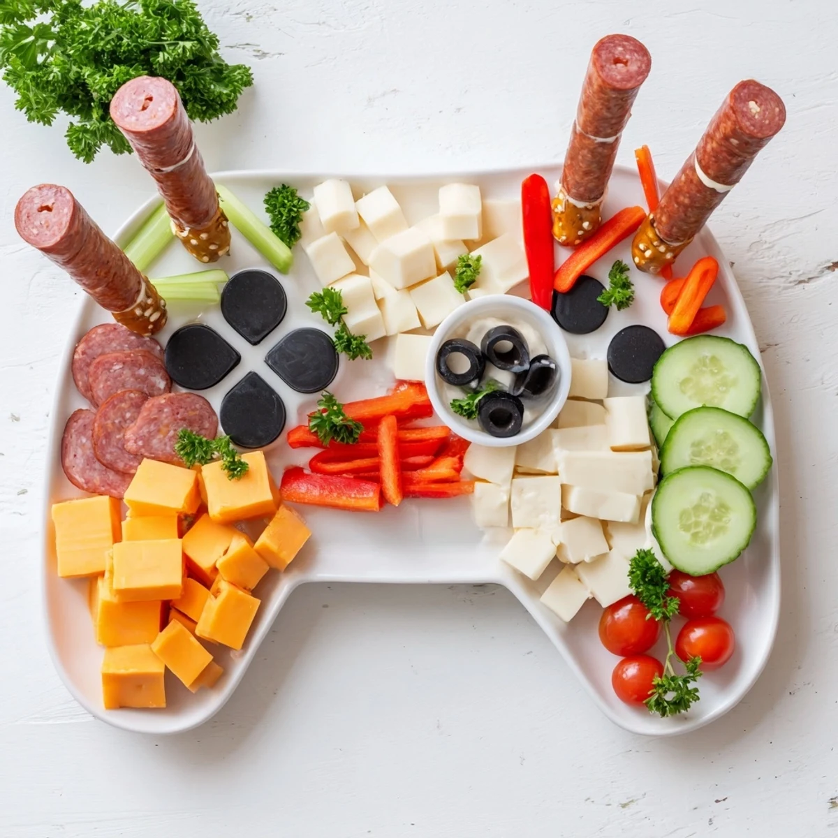 Game Night Controller Snack Platter