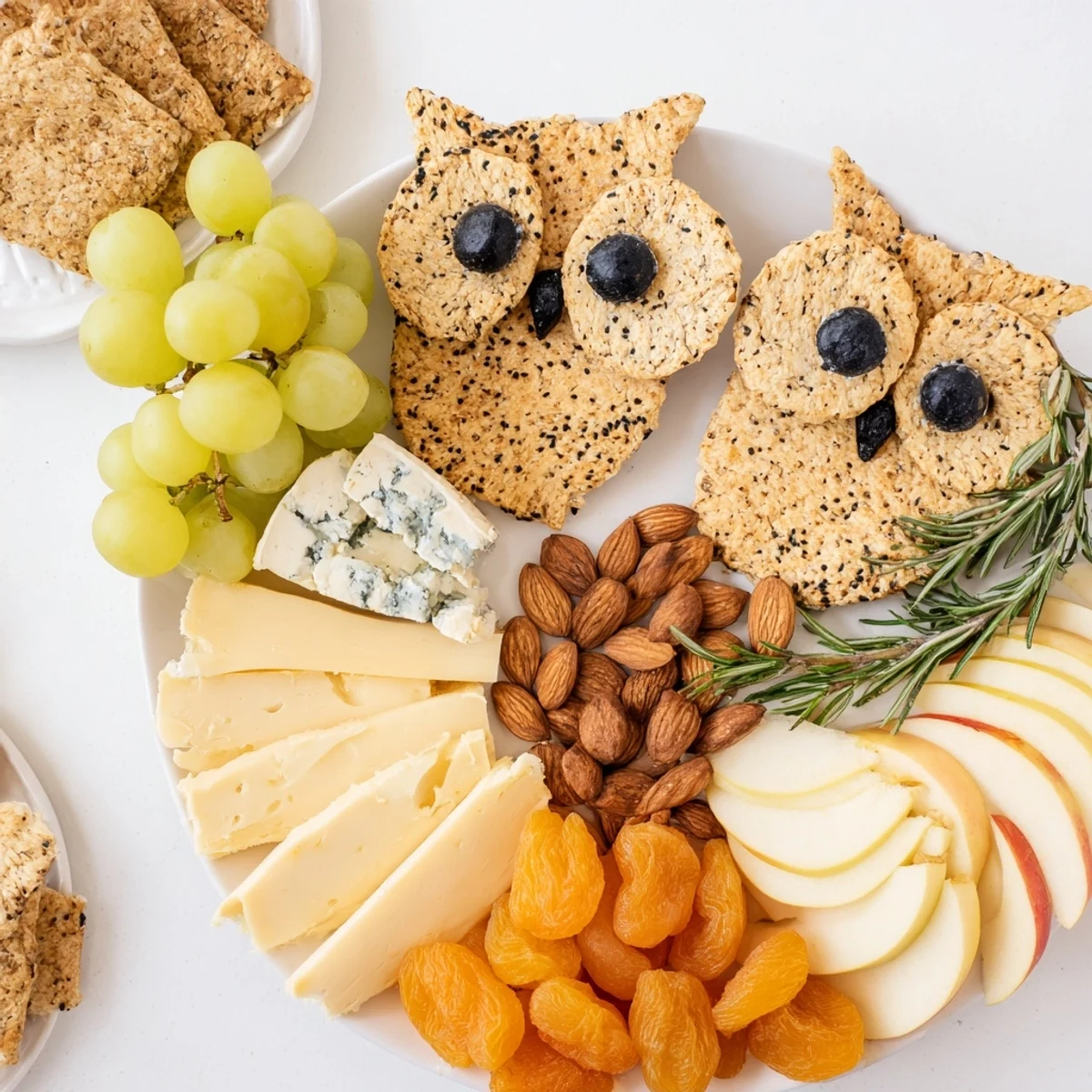 Owl Crackers Cheese Board
