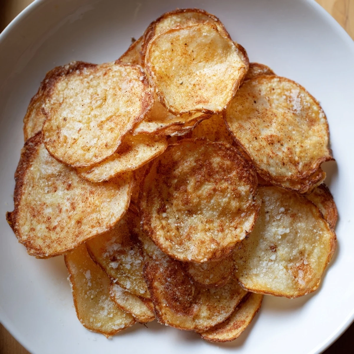 Homemade Air-Fryer Potato Chips