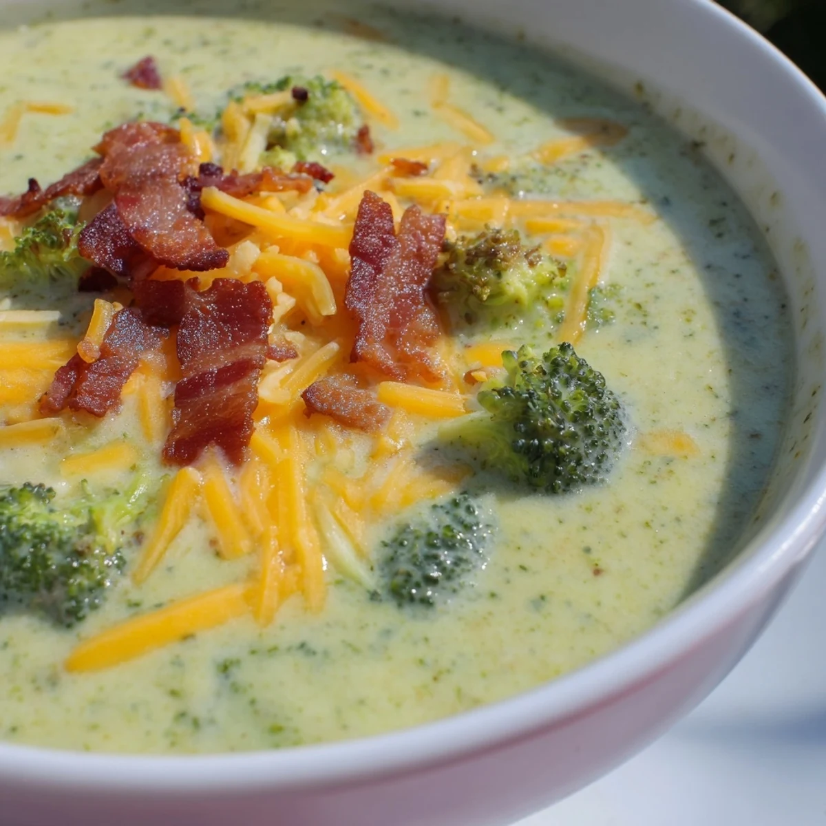 Broccoli Cheddar Cheesy Soup