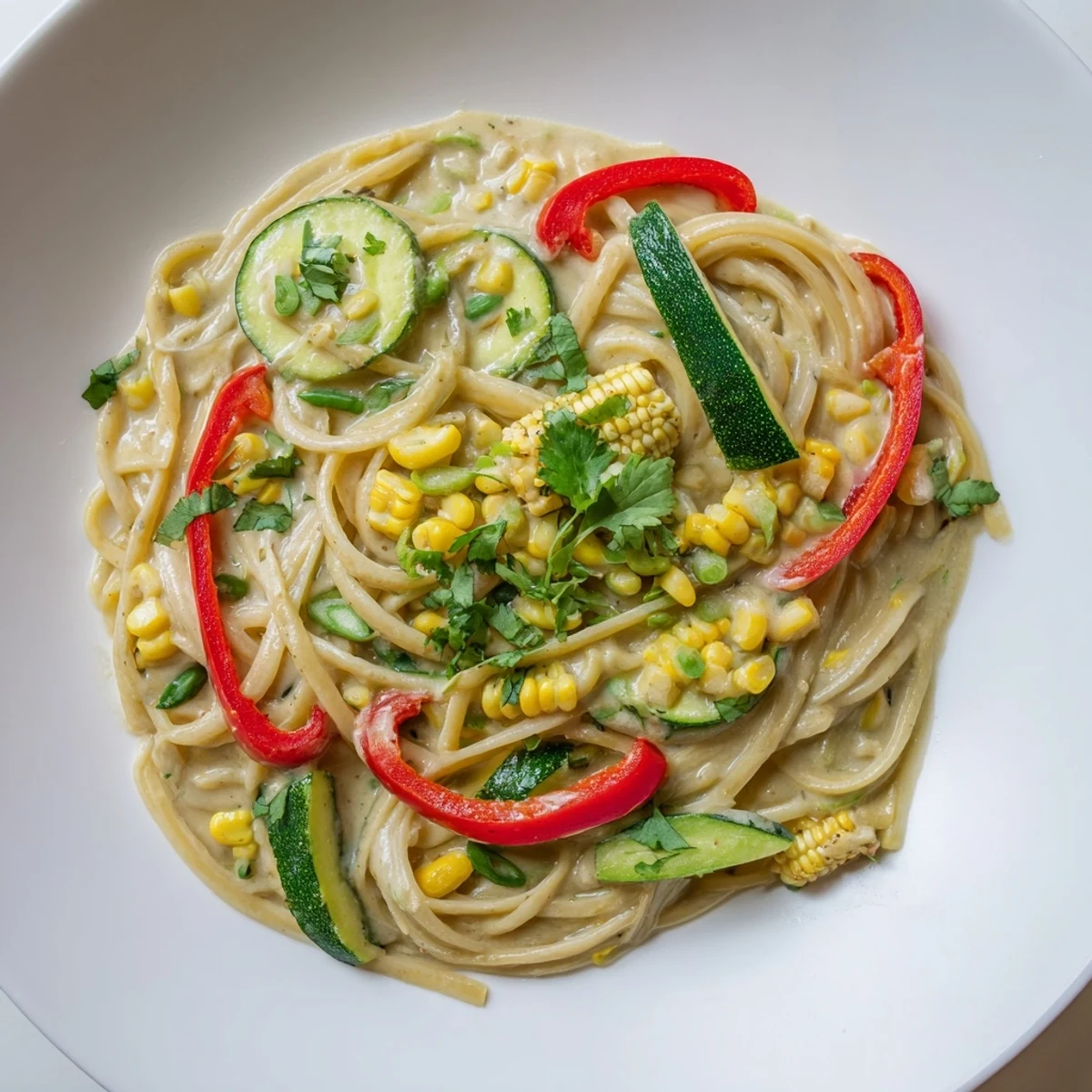 Thai Curry Pasta Fusion