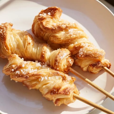 Cream Soda Flaky Pretzel Biscuit