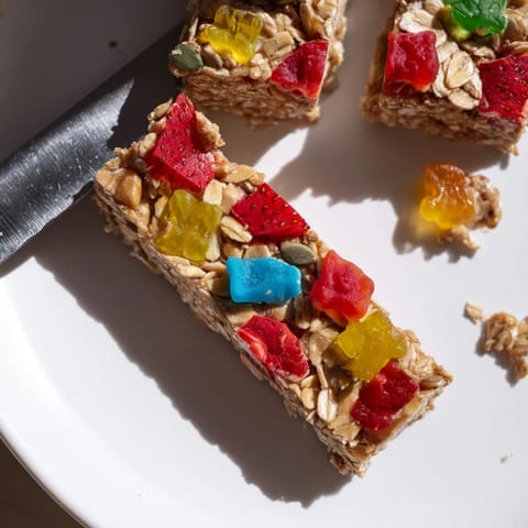 Chewy homemade gummies and crispy treats create a fun freeze-dried candy mash-up.  