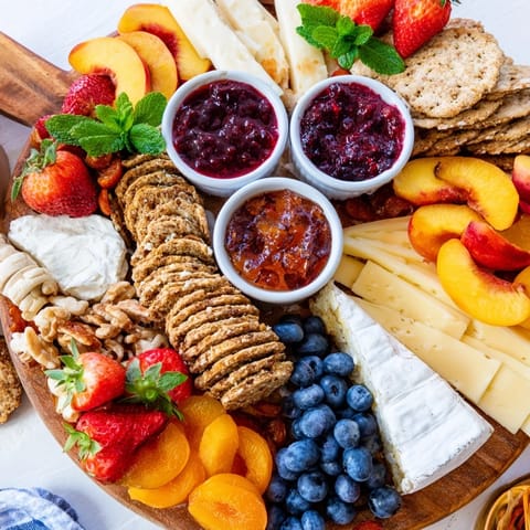 Jam Infused Brunch Board