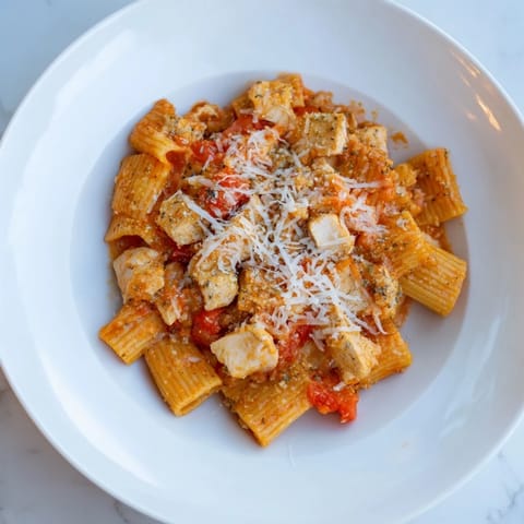 Baked Chicken Parmesan Pasta