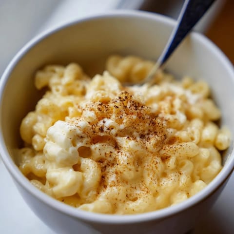 Creamy Mug Mac Cheese