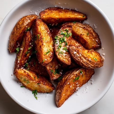 15-Minute Microwave Crispy Potatoes