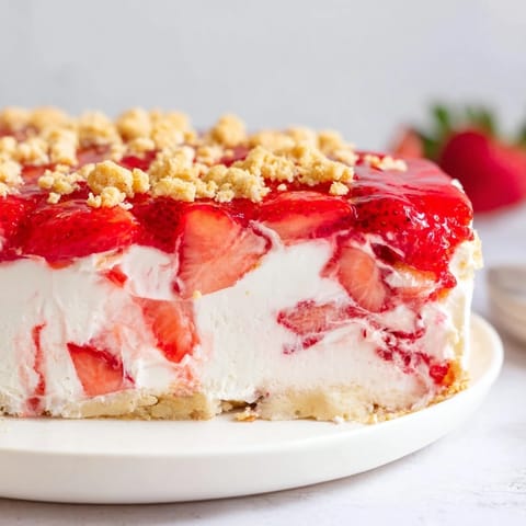 Strawberry Shortcake Cheesecake
