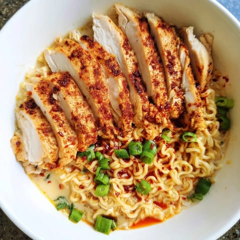 Fiery Chicken Ramen Bowl