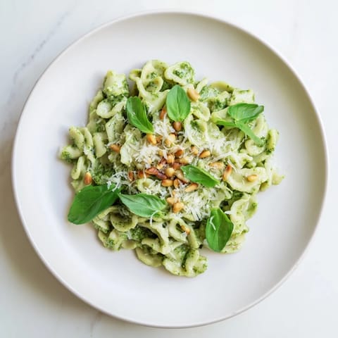 15-Minute Creamy Pesto Risoni