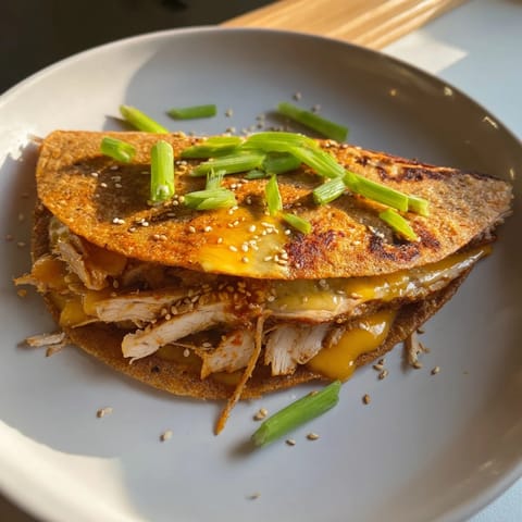 Korean BBQ Chicken Wrap