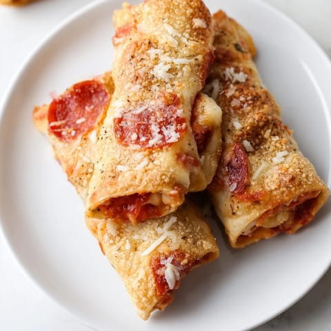 Crispy Air Fryer Pizza Rolls