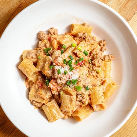 Kimchi Ragu Pasta Fusion