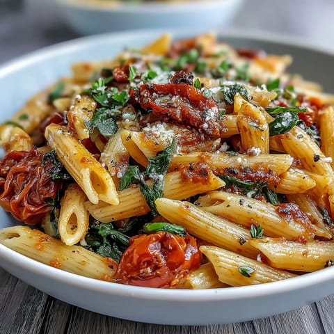 One-pot budget-friendly pasta with vibrant vegetables and Parmesan in a single pot for easy cleanup.  