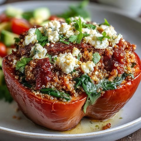 Stuffed Bell Peppers Quinoa