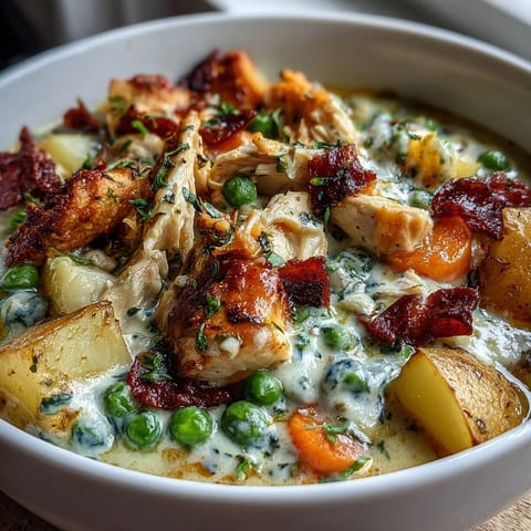 Slow Cooker Chicken Pot