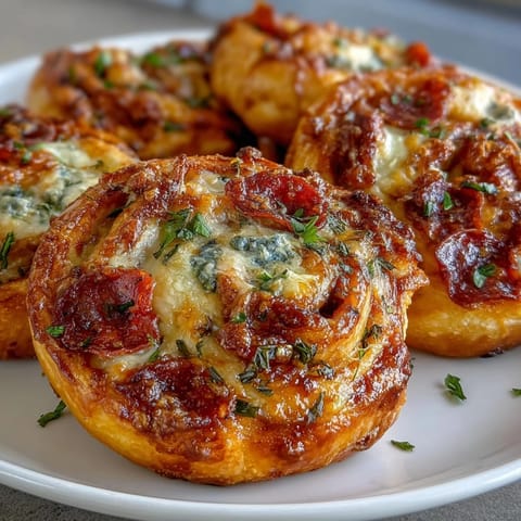 Pizza Pinwheels Pepperoni Mozzarella