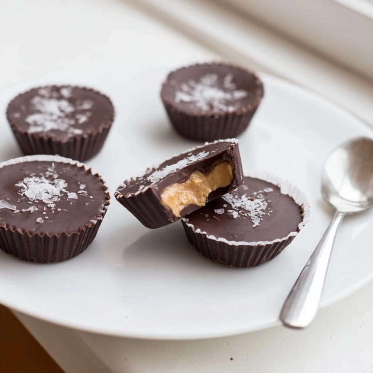 Sweet and salty Chocolate Peanut Butter Cups—a freezer-friendly dessert the whole family loves.