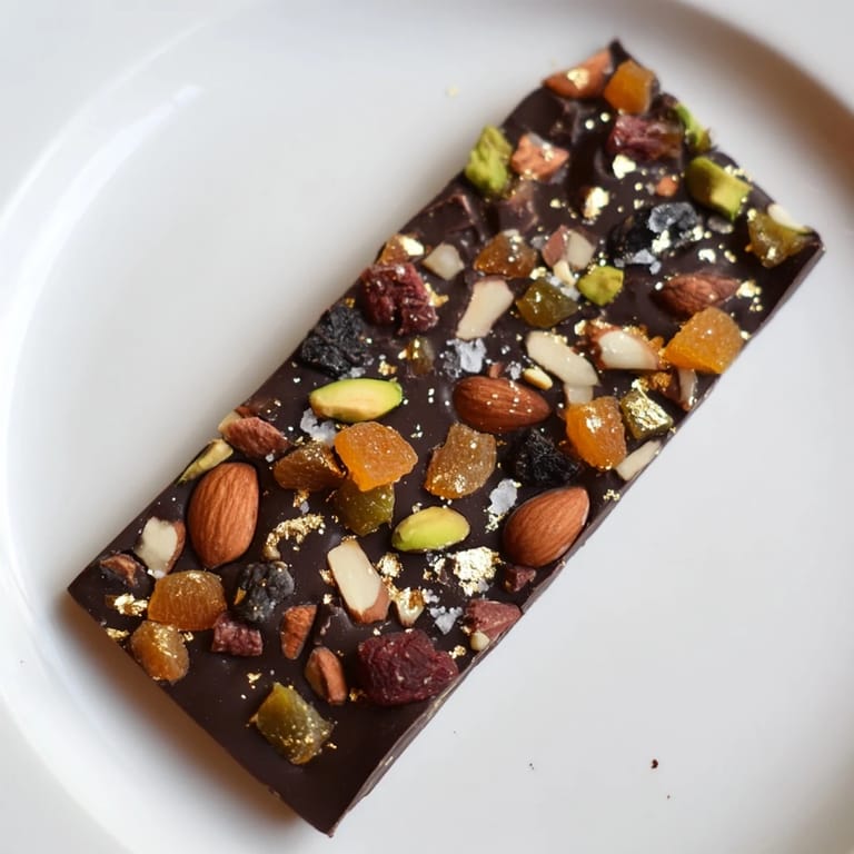 This delicious Dubai Chocolate Bark is a perfect combination of rich, dark chocolate and sweet dried fruits.