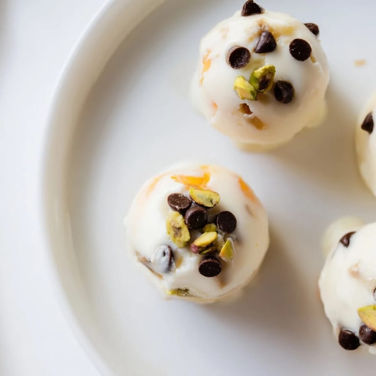 Enjoy creamy, homemade frozen peach yogurt bites, a healthy and delicious summer dessert or snack.