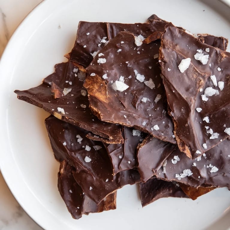 Chocolate Potato Chip Bark